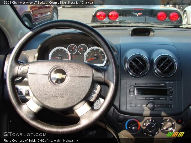 Cosmic Silver Metallic / Charcoal 2008 Chevrolet Aveo LT Sedan
