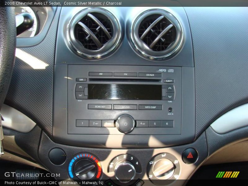 Cosmic Silver Metallic / Charcoal 2008 Chevrolet Aveo LT Sedan