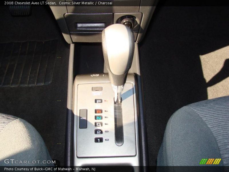 Cosmic Silver Metallic / Charcoal 2008 Chevrolet Aveo LT Sedan