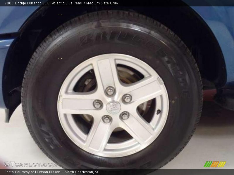 Atlantic Blue Pearl / Medium Slate Gray 2005 Dodge Durango SLT