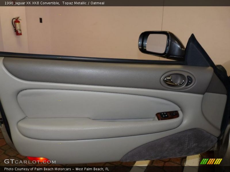 Topaz Metallic / Oatmeal 1998 Jaguar XK XK8 Convertible