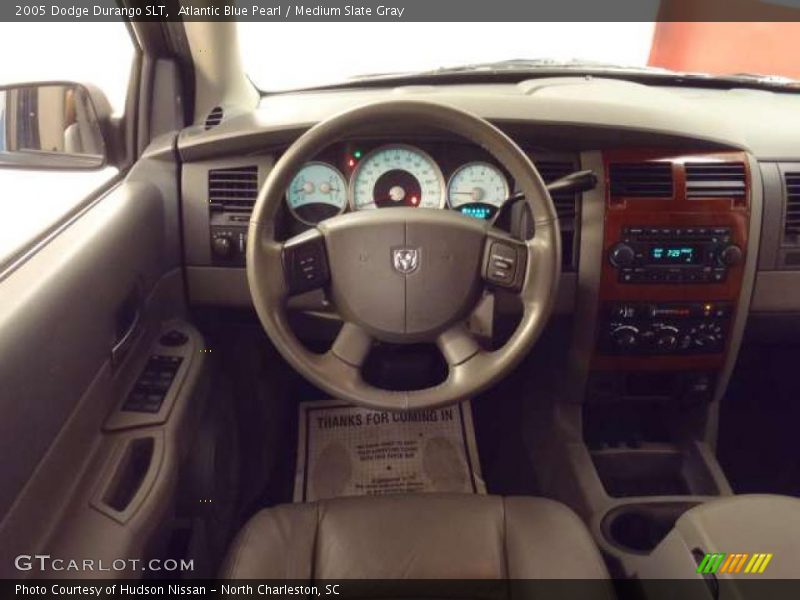 Atlantic Blue Pearl / Medium Slate Gray 2005 Dodge Durango SLT