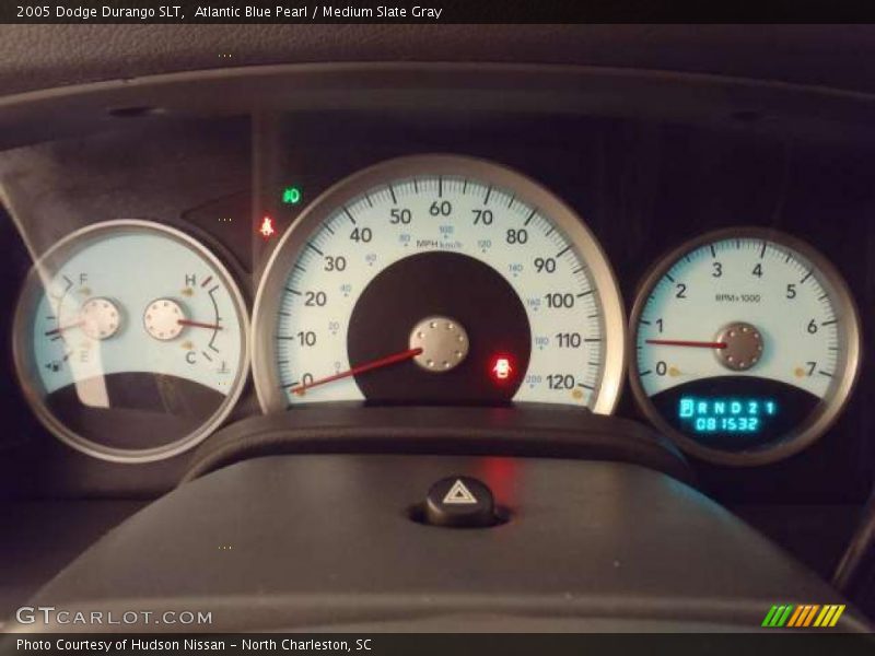 Atlantic Blue Pearl / Medium Slate Gray 2005 Dodge Durango SLT
