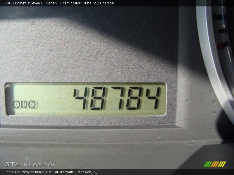 Cosmic Silver Metallic / Charcoal 2008 Chevrolet Aveo LT Sedan