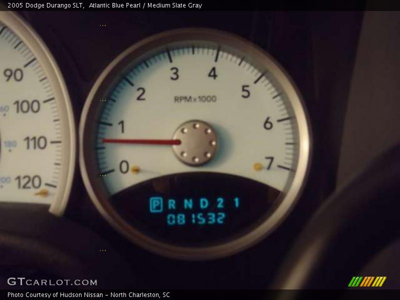 Atlantic Blue Pearl / Medium Slate Gray 2005 Dodge Durango SLT