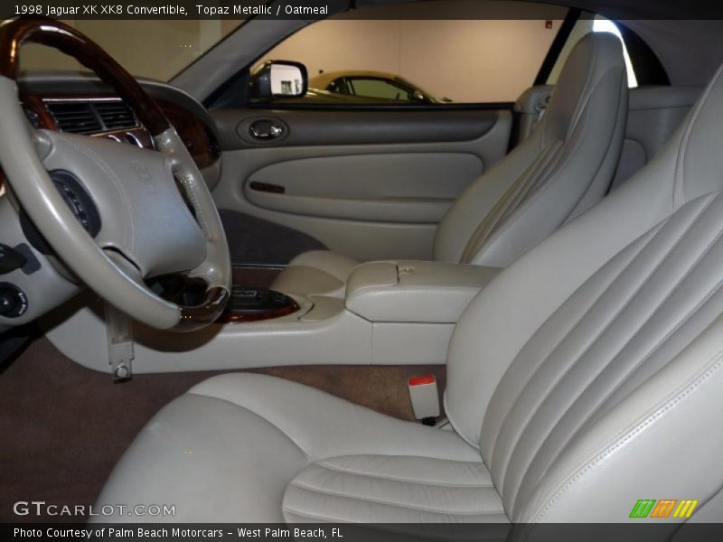 Topaz Metallic / Oatmeal 1998 Jaguar XK XK8 Convertible