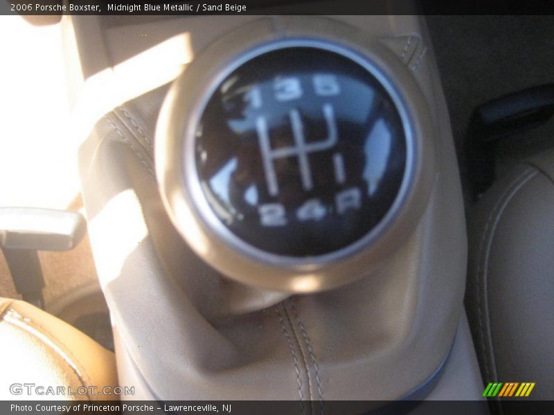 Midnight Blue Metallic / Sand Beige 2006 Porsche Boxster