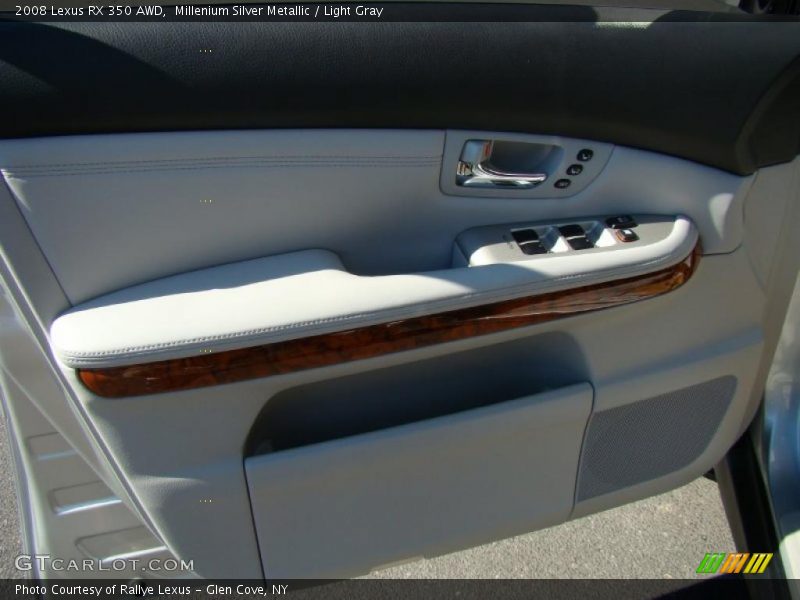 Millenium Silver Metallic / Light Gray 2008 Lexus RX 350 AWD