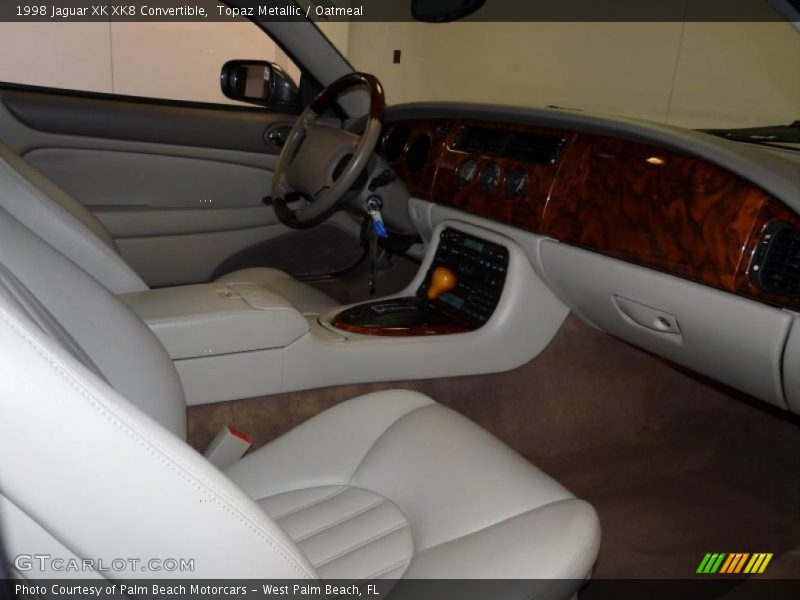 Topaz Metallic / Oatmeal 1998 Jaguar XK XK8 Convertible