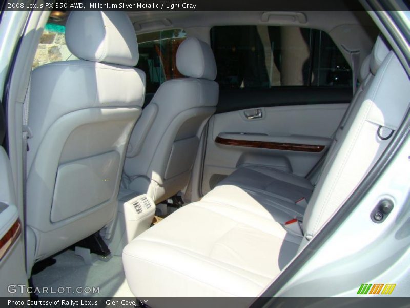 Millenium Silver Metallic / Light Gray 2008 Lexus RX 350 AWD