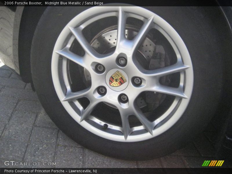 Midnight Blue Metallic / Sand Beige 2006 Porsche Boxster