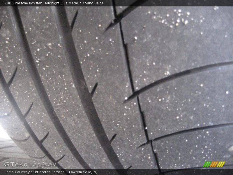 Midnight Blue Metallic / Sand Beige 2006 Porsche Boxster