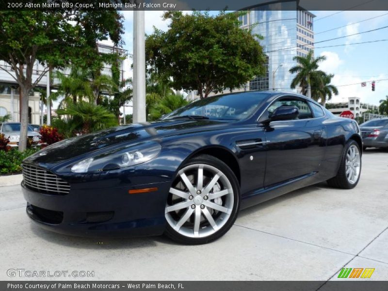 Midnight Blue / Falcon Gray 2006 Aston Martin DB9 Coupe