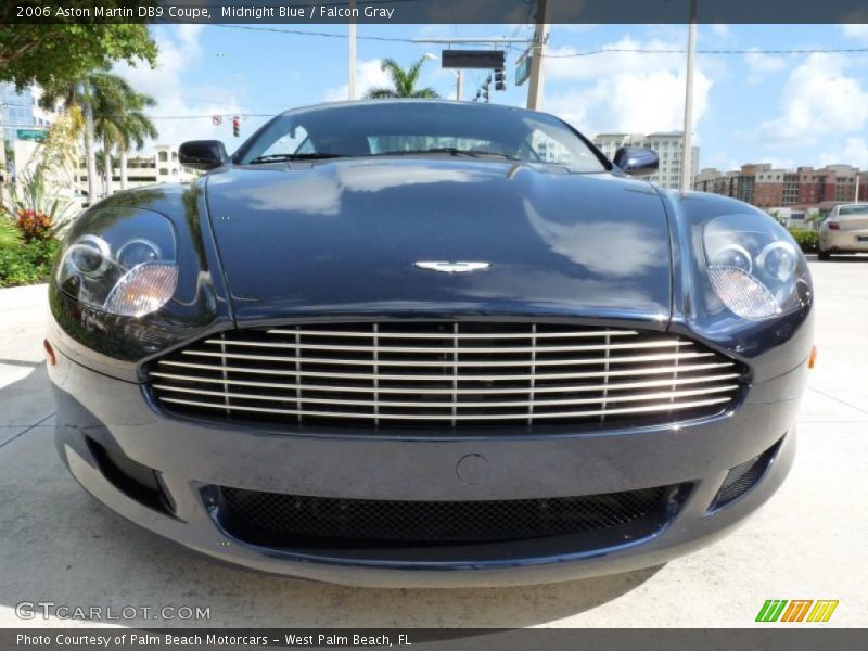 Midnight Blue / Falcon Gray 2006 Aston Martin DB9 Coupe