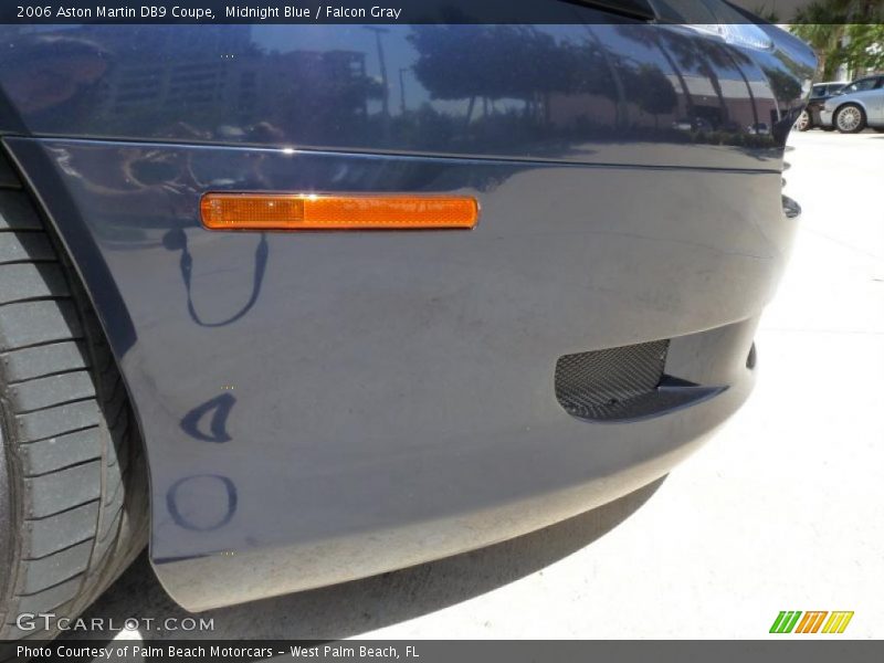 Midnight Blue / Falcon Gray 2006 Aston Martin DB9 Coupe