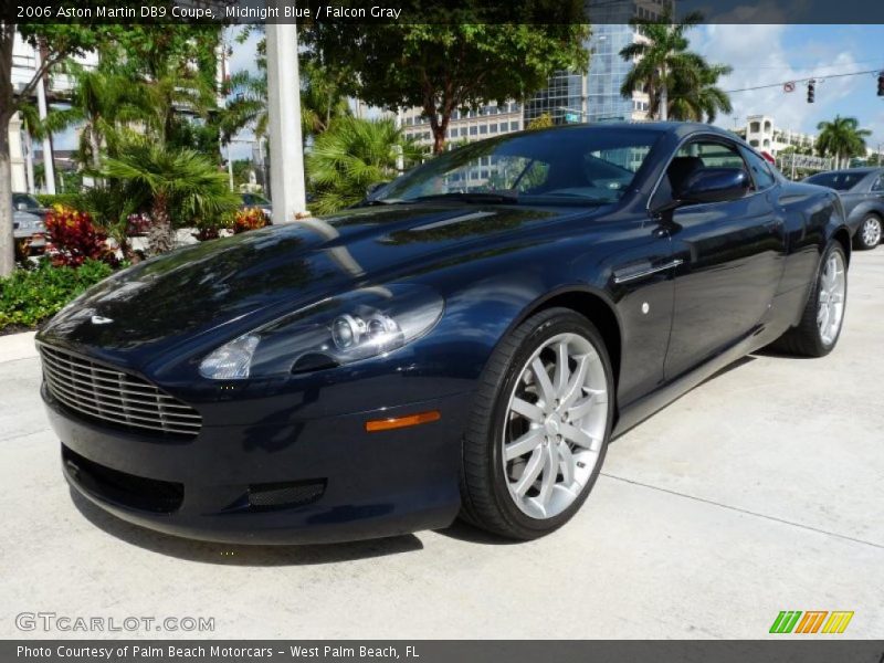 Midnight Blue / Falcon Gray 2006 Aston Martin DB9 Coupe
