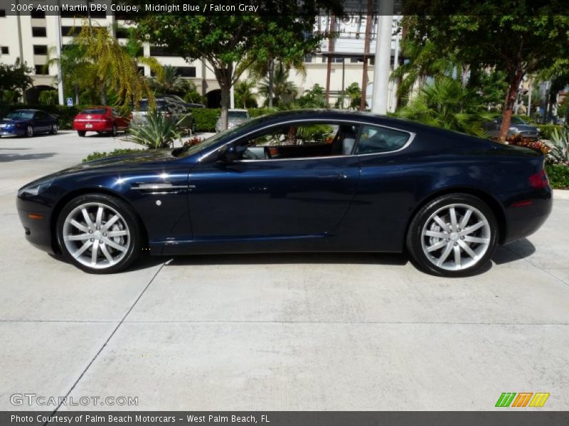 Midnight Blue / Falcon Gray 2006 Aston Martin DB9 Coupe