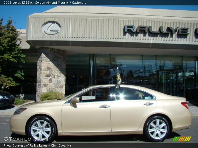 Golden Almond Metallic / Cashmere 2008 Lexus ES 350