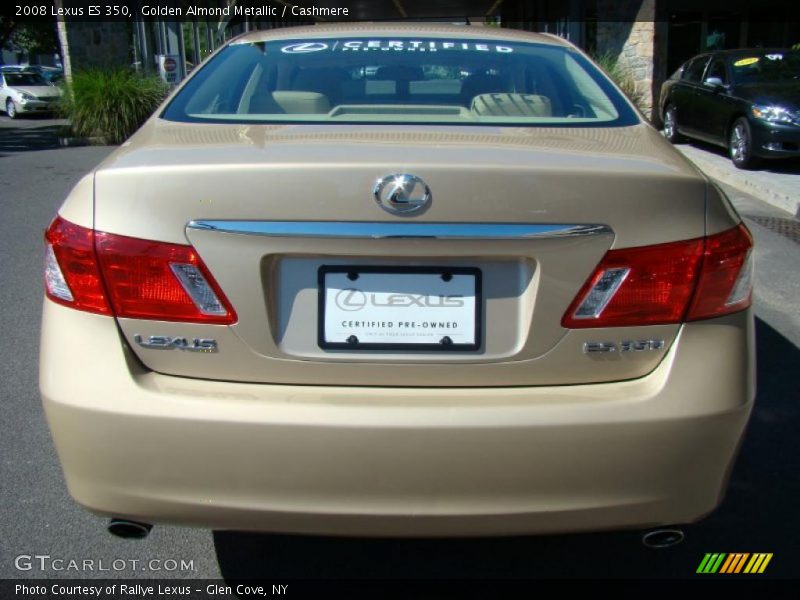 Golden Almond Metallic / Cashmere 2008 Lexus ES 350