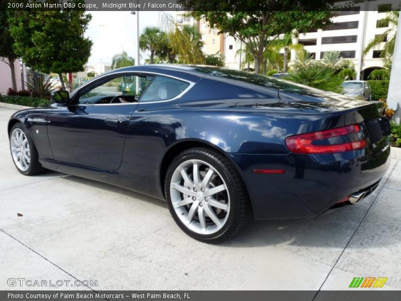 Midnight Blue / Falcon Gray 2006 Aston Martin DB9 Coupe
