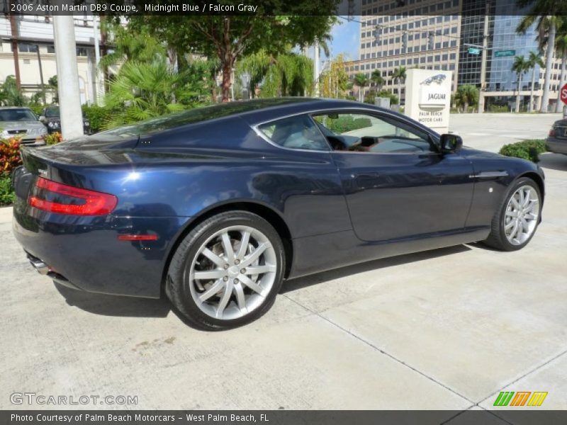 Midnight Blue / Falcon Gray 2006 Aston Martin DB9 Coupe