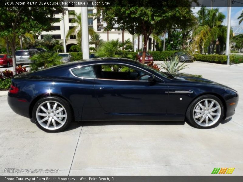 Midnight Blue / Falcon Gray 2006 Aston Martin DB9 Coupe