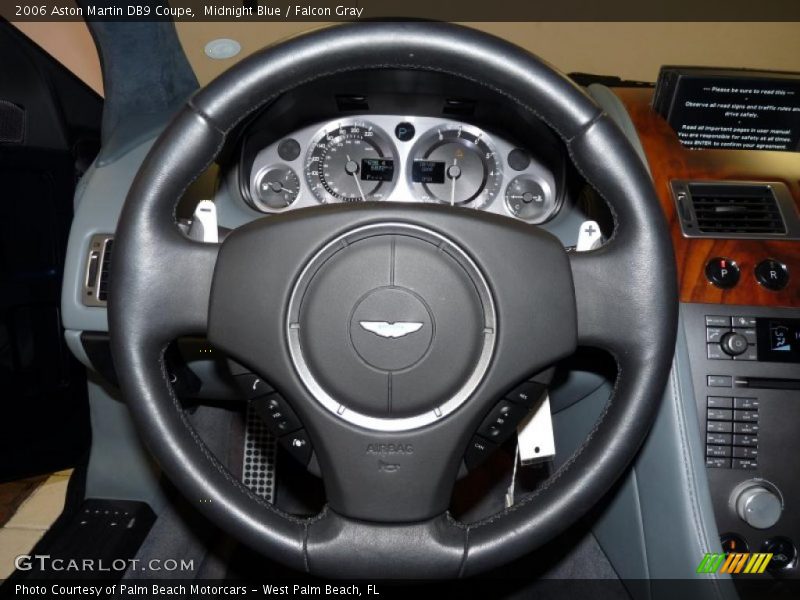 Midnight Blue / Falcon Gray 2006 Aston Martin DB9 Coupe
