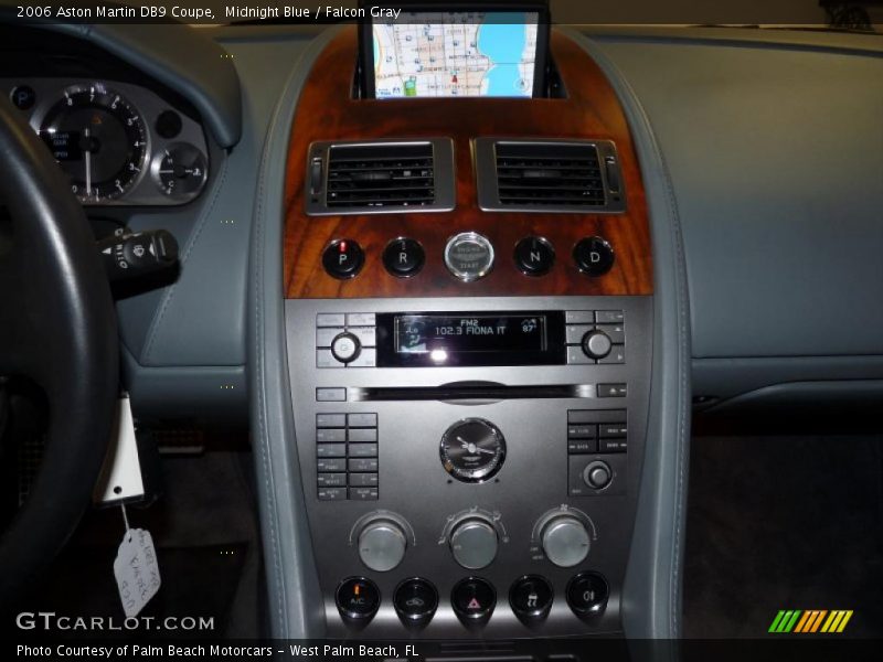 Midnight Blue / Falcon Gray 2006 Aston Martin DB9 Coupe