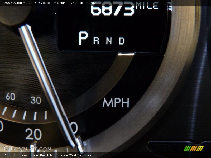 Midnight Blue / Falcon Gray 2006 Aston Martin DB9 Coupe