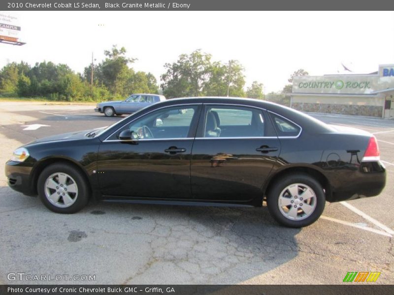 Black Granite Metallic / Ebony 2010 Chevrolet Cobalt LS Sedan