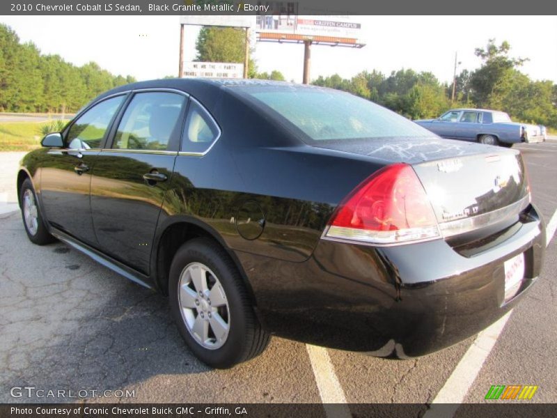 Black Granite Metallic / Ebony 2010 Chevrolet Cobalt LS Sedan