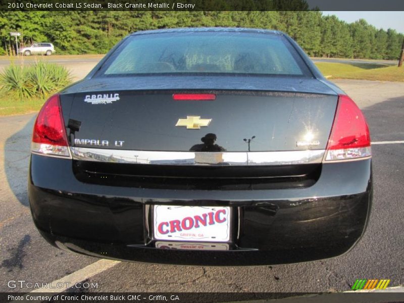 Black Granite Metallic / Ebony 2010 Chevrolet Cobalt LS Sedan