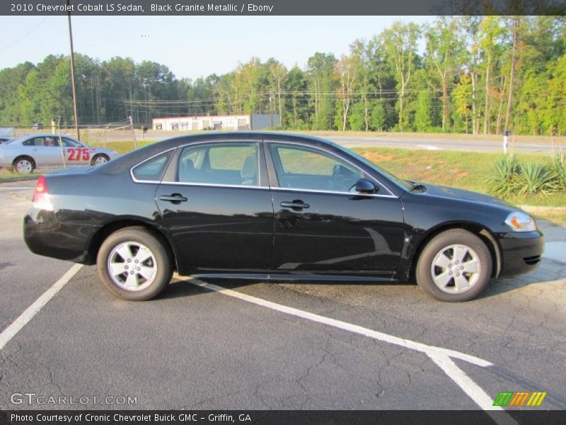 Black Granite Metallic / Ebony 2010 Chevrolet Cobalt LS Sedan