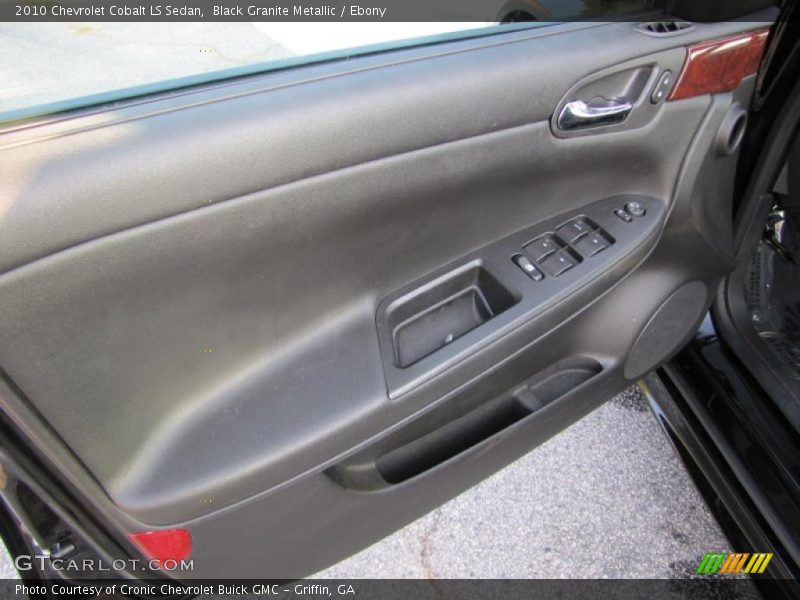 Black Granite Metallic / Ebony 2010 Chevrolet Cobalt LS Sedan