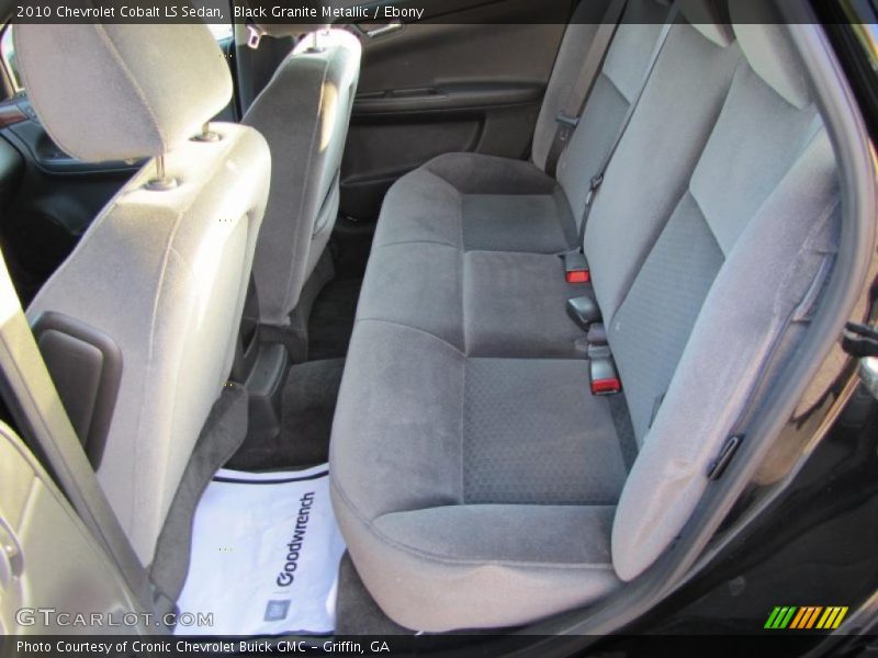 Black Granite Metallic / Ebony 2010 Chevrolet Cobalt LS Sedan