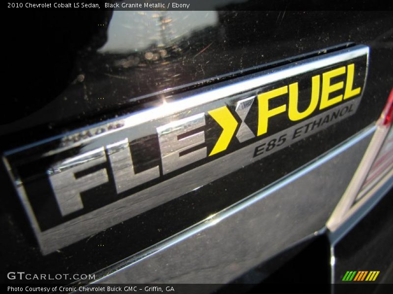 Black Granite Metallic / Ebony 2010 Chevrolet Cobalt LS Sedan