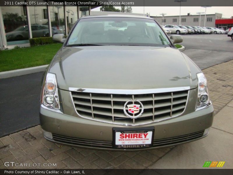 Tuscan Bronze ChromFlair / Shale/Cocoa Accents 2011 Cadillac DTS Luxury
