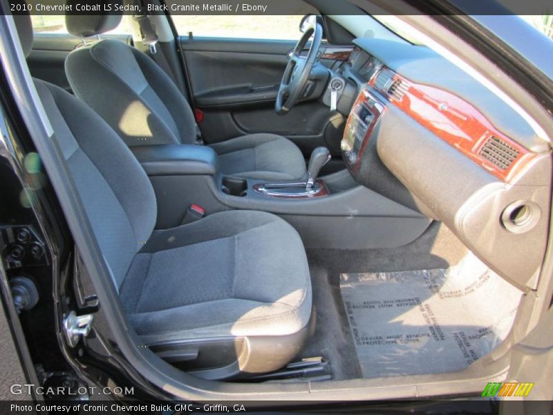 Black Granite Metallic / Ebony 2010 Chevrolet Cobalt LS Sedan
