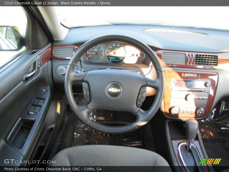 Black Granite Metallic / Ebony 2010 Chevrolet Cobalt LS Sedan