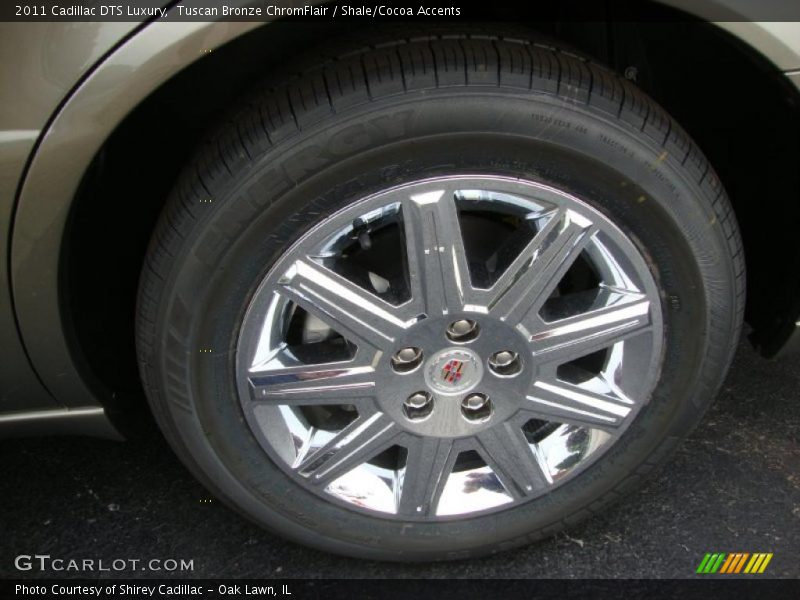 Tuscan Bronze ChromFlair / Shale/Cocoa Accents 2011 Cadillac DTS Luxury