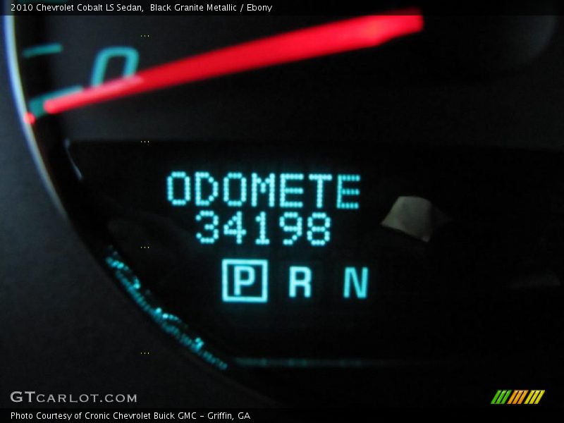 Black Granite Metallic / Ebony 2010 Chevrolet Cobalt LS Sedan