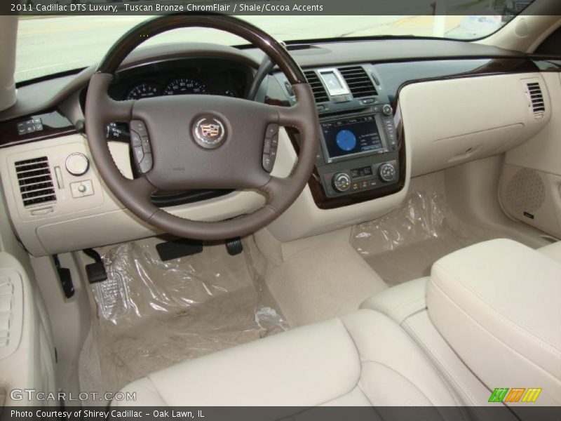 Tuscan Bronze ChromFlair / Shale/Cocoa Accents 2011 Cadillac DTS Luxury