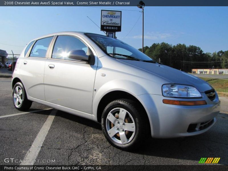 Cosmic Silver Metallic / Charcoal 2008 Chevrolet Aveo Aveo5 Special Value