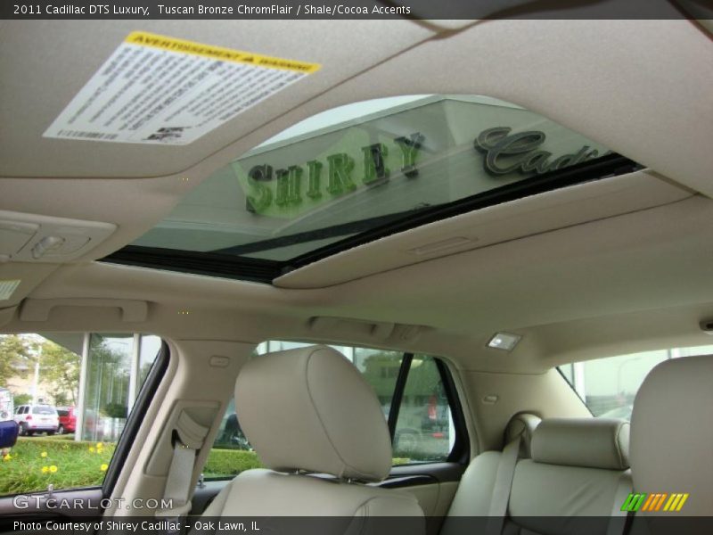 Tuscan Bronze ChromFlair / Shale/Cocoa Accents 2011 Cadillac DTS Luxury