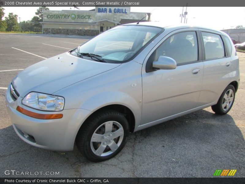 Cosmic Silver Metallic / Charcoal 2008 Chevrolet Aveo Aveo5 Special Value