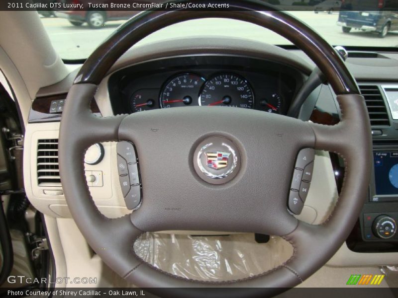 Tuscan Bronze ChromFlair / Shale/Cocoa Accents 2011 Cadillac DTS Luxury
