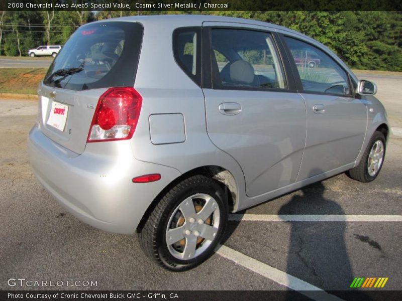 Cosmic Silver Metallic / Charcoal 2008 Chevrolet Aveo Aveo5 Special Value