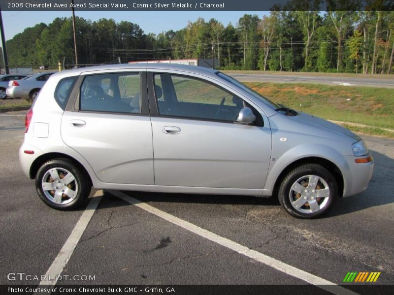 Cosmic Silver Metallic / Charcoal 2008 Chevrolet Aveo Aveo5 Special Value
