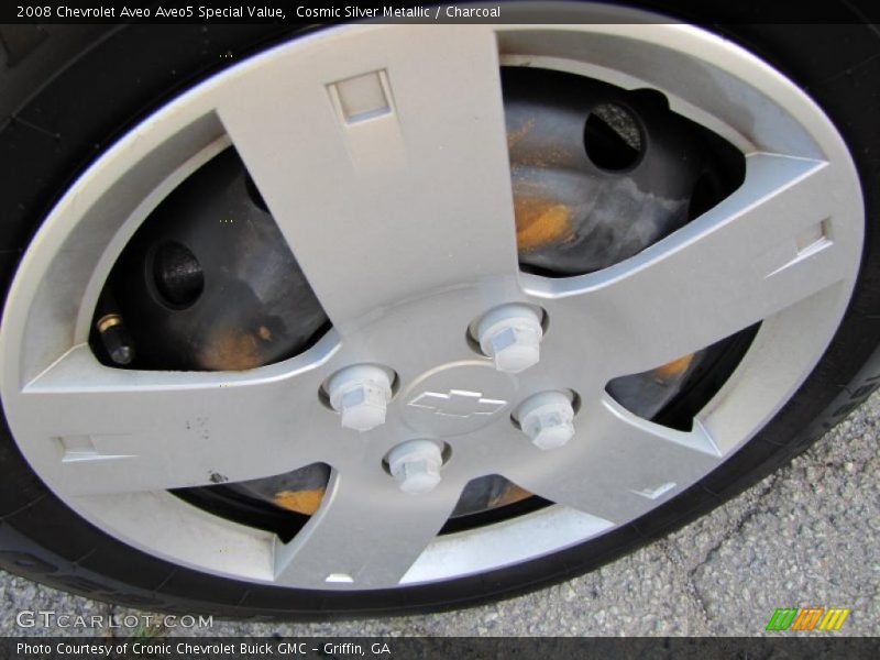 Cosmic Silver Metallic / Charcoal 2008 Chevrolet Aveo Aveo5 Special Value