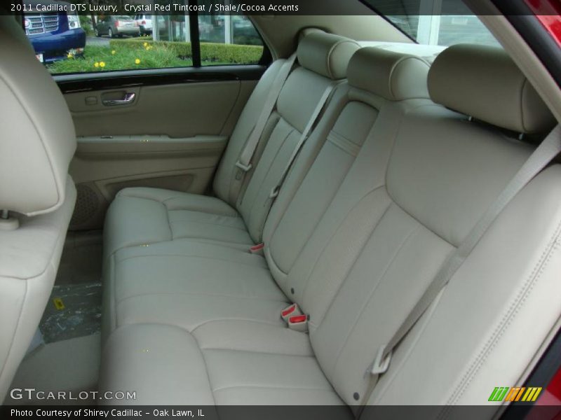 Crystal Red Tintcoat / Shale/Cocoa Accents 2011 Cadillac DTS Luxury